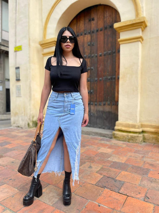 FALDA DENIM