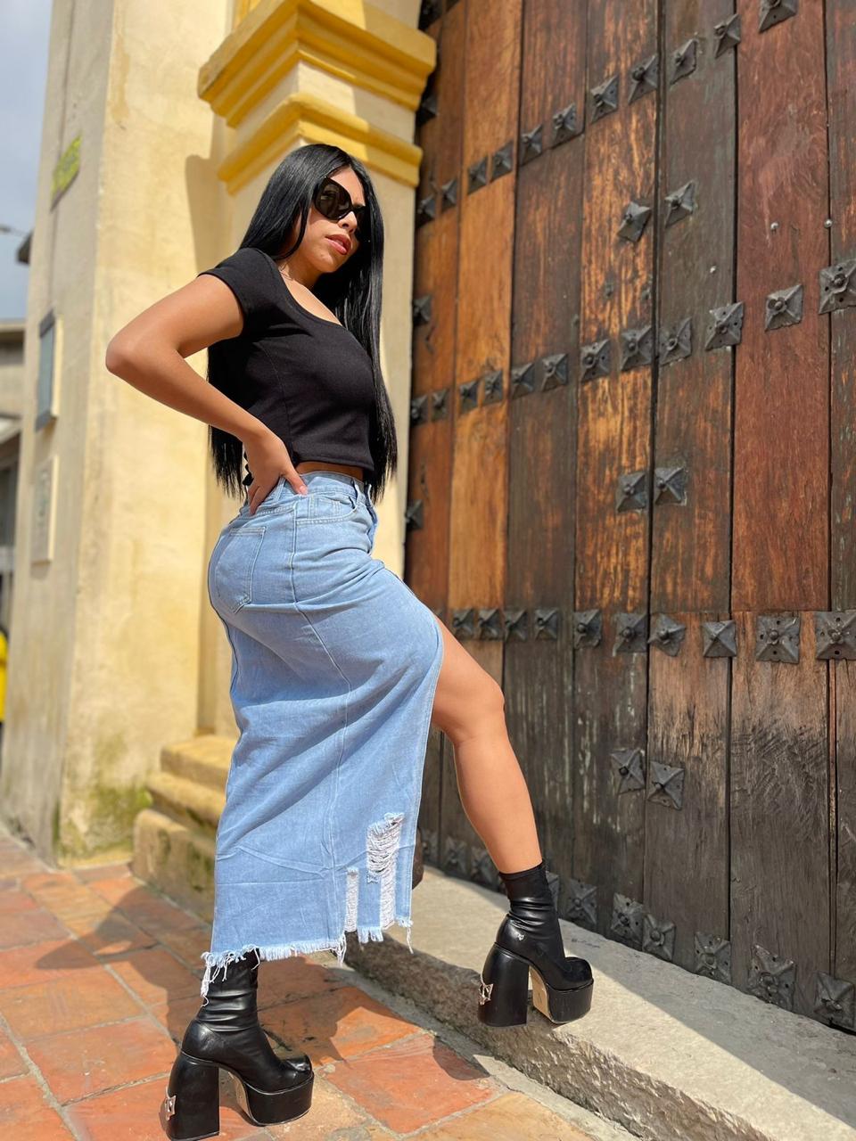 FALDA DENIM